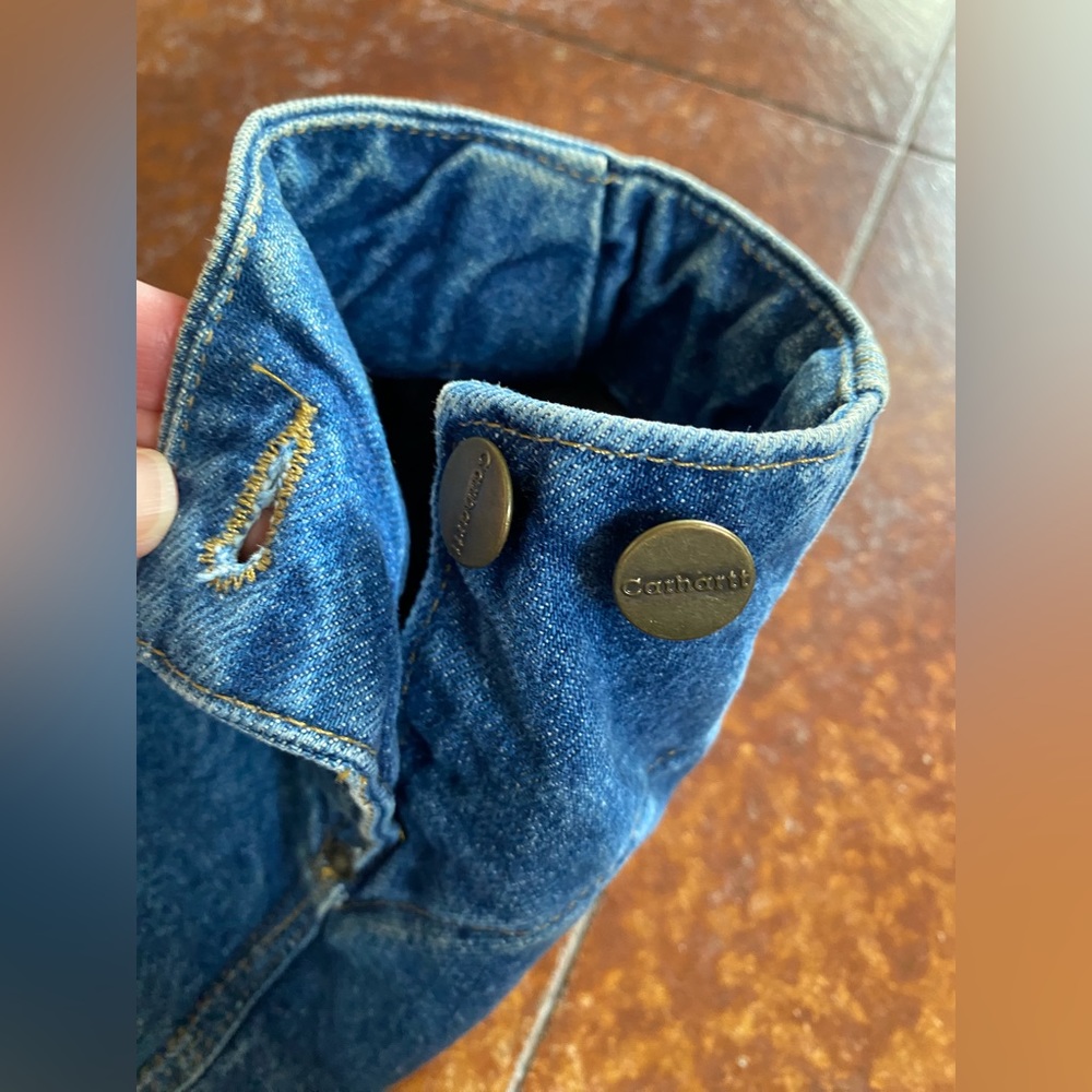 Carhartt Vintage Blanket Men’s Jean Jacket L - Picture 10 of 16